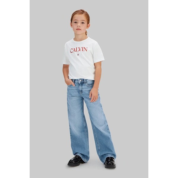 Detské rifle Calvin Klein Jeans HR WIDE 66509113