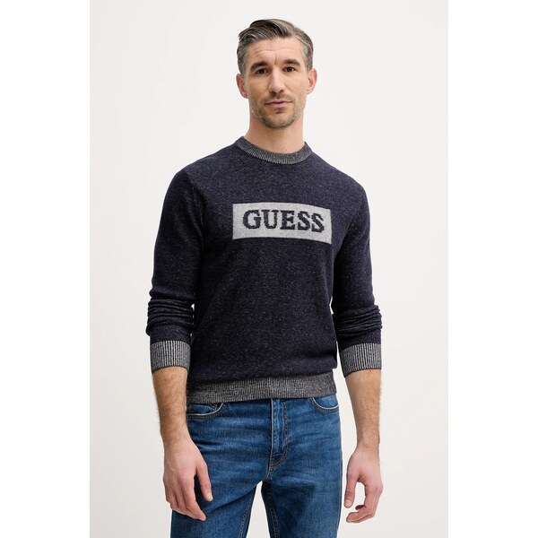 Sveter s prímesou vlny Guess JACK 66509198