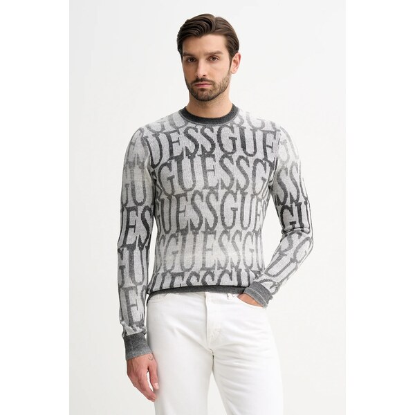 Sveter s prímesou vlny Guess JOSHWA 66509216