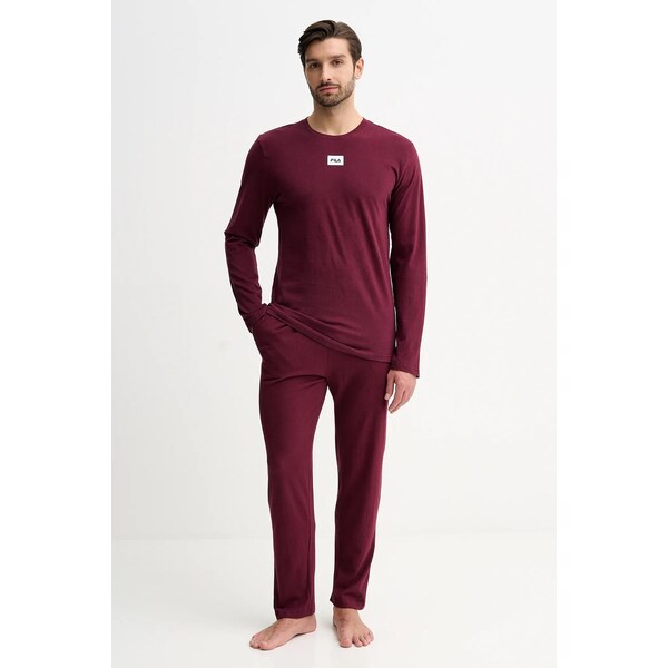 Bavlnené pyžamo Fila 66509383