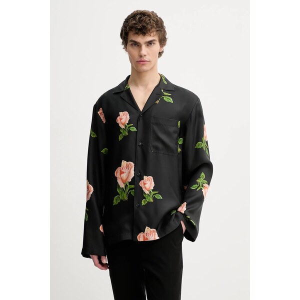 Hodvábna košeľa Nanushka NM25PFTP01499 66509512