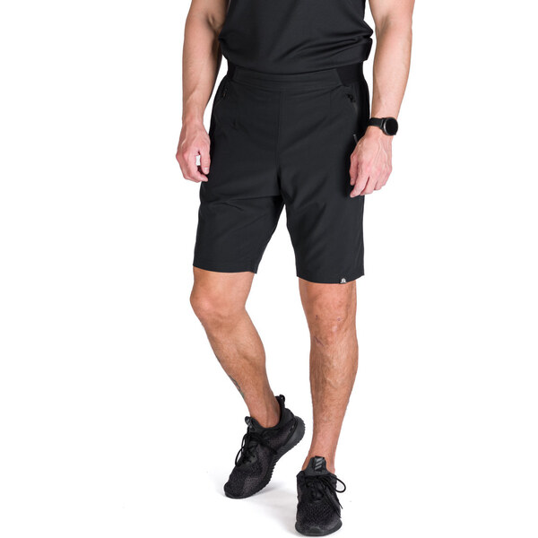 Northfinder Pánske ľahké trekingové šortky SAMUELE čierna 51199987