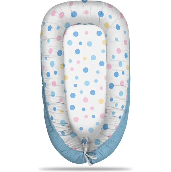 Sablio Hniezdočko pre bábätko Farebné bodky na biele 65114128