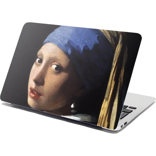 Sablio Samolepka na notebook Dievča s perlou - Johannes Vermeer 65112560