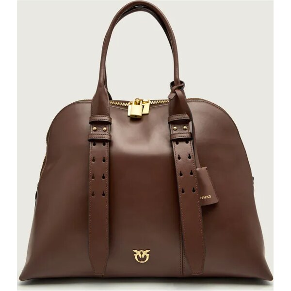 Pinko Kožený kufrík BOWLING BAG 66516153
