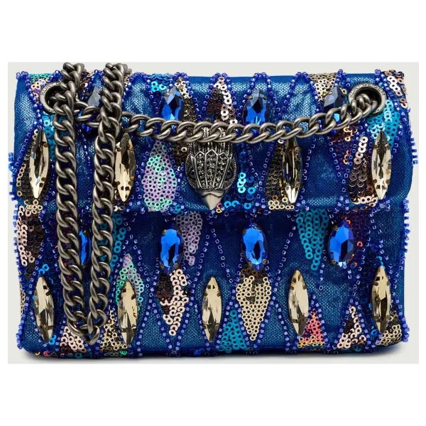 Kurt Geiger Večerná kabelka SEQUIN MINI KENSINGTON 66518253