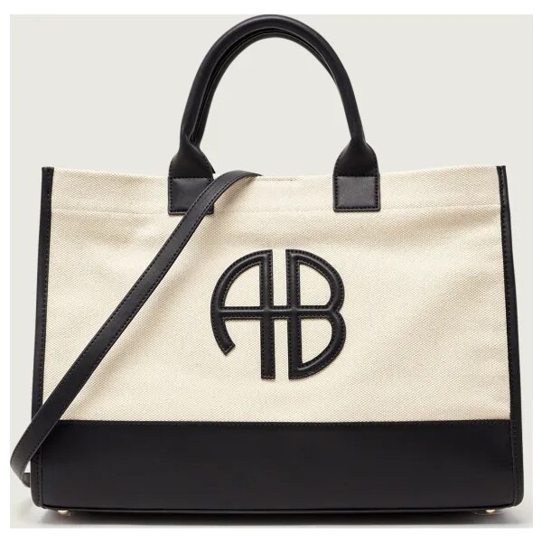 Anine Bing Shopper kabelka MEDIUM LARA | s prímesou kože 66518311
