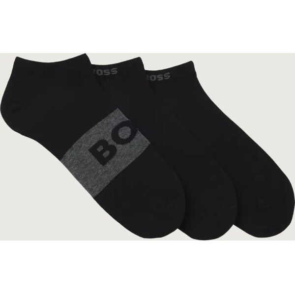 BOSS BLACK Ponožky/nízke ponožky 3 bal. AS Logo CC 66516185