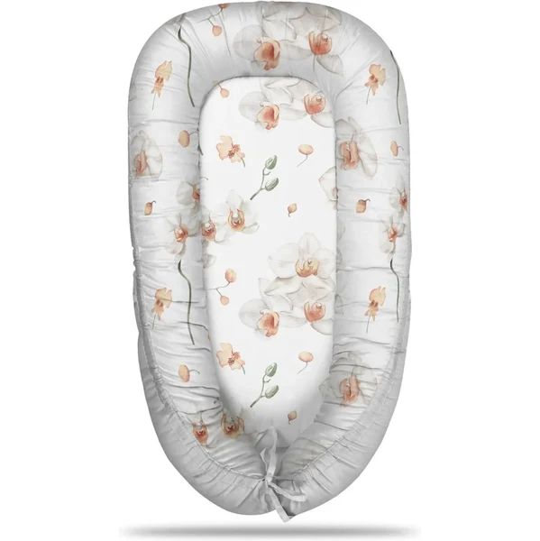 Sablio Hniezdočko pre bábätko Biela orchidea 65114322