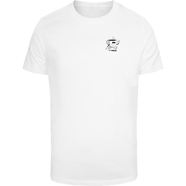 Mister Tee Tričko Better With Coffee čierna / biela 66528656