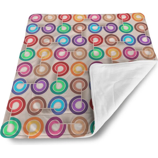 Sablio Deka pre bábätko Farebné špirály 60374891