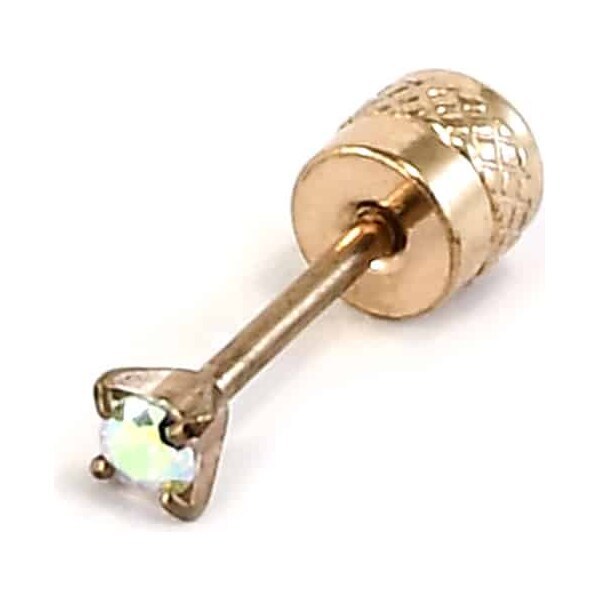 Oceľová náušnica Glare 843 66530702