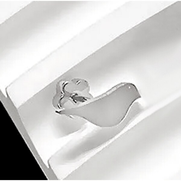 Oceľová náušnica Glare 834 66530693