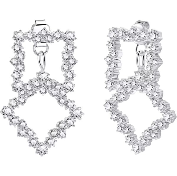 MAJYA Strieborné náušnice ISMENY 11951 66712528