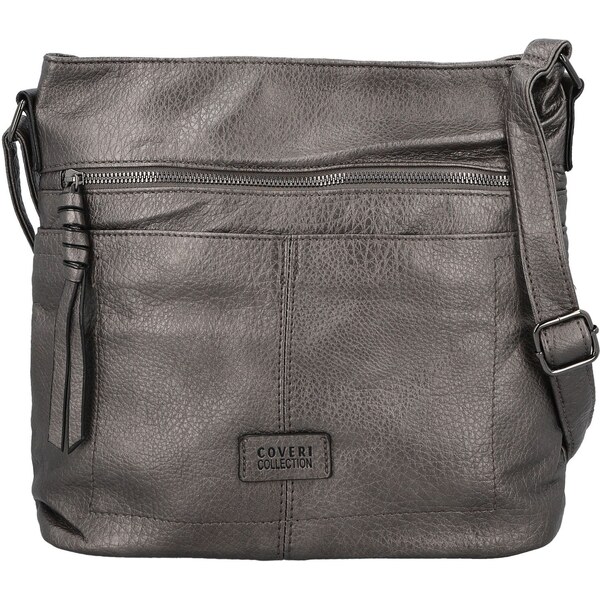 Coveri World Dámska crossbody kabelka strieborná - Coveri Chantalls 66577679