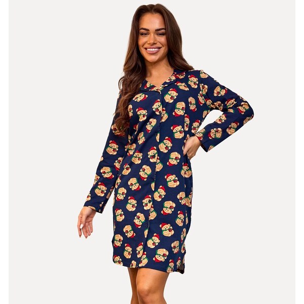 Dámska nočná košeľa Cornette 104/474 Teddy 3XL-5XL 66531285