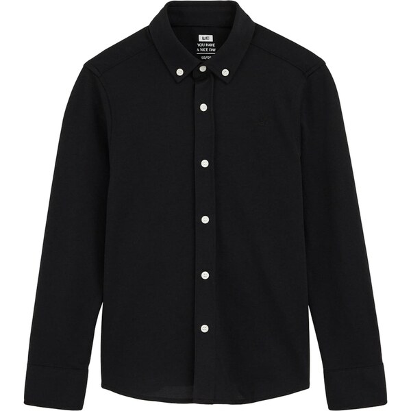 WE Fashion Košeľa čierna 66119662