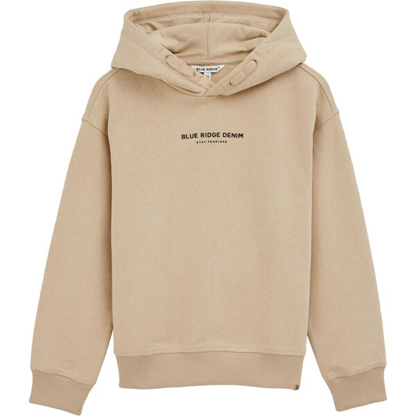 WE Fashion Mikina béžová / čierna 65835445