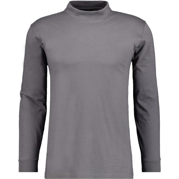 Pánsky sivý polorolák so stojačikom RAGMAN 66532491