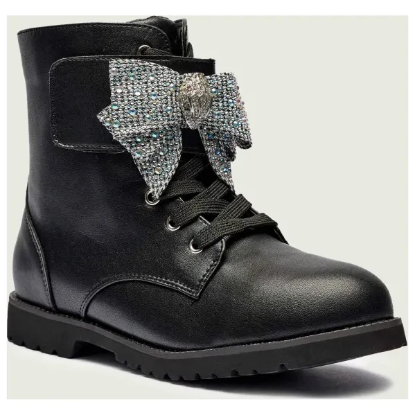 Kurt Geiger Kožené členkové topánky KENSINGTON STRAP BOW 54923723