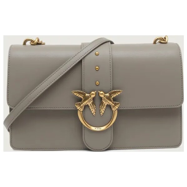 Pinko Kožená kabelka na rameno LOVE ONE CLASSIC 44563715