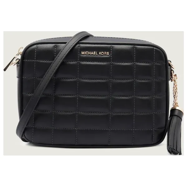 Michael Kors Kožená crossbody kabelka Jet Set 49215039