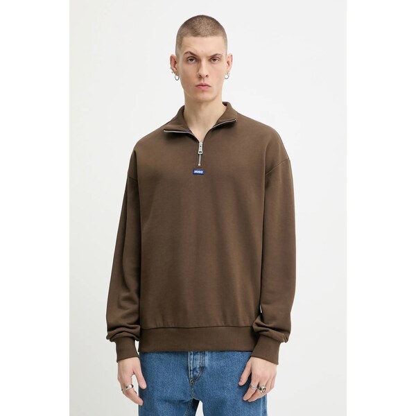 Bavlnená mikina Hugo Blue Neeler 66536165