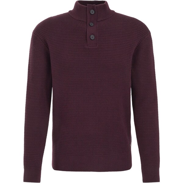 WE Fashion Sveter baklažánová 66536923