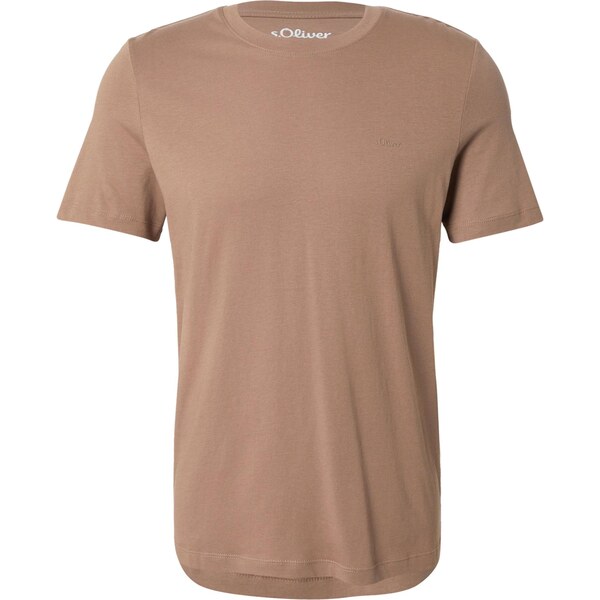 s.Oliver Tričko mokka 66537164