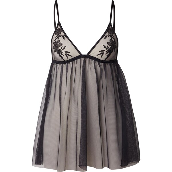 Hunkemöller Negližé Hilton čierna 66537357