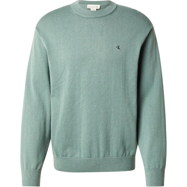 Calvin Klein Jeans Sveter ESY námornícka modrá / mätová 64849240