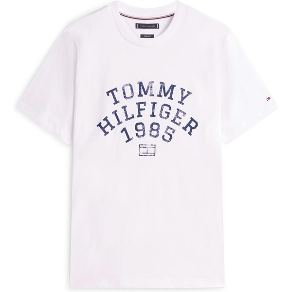 TOMMY HILFIGER Tričko ARCH námornícka modrá / biela 66537710
