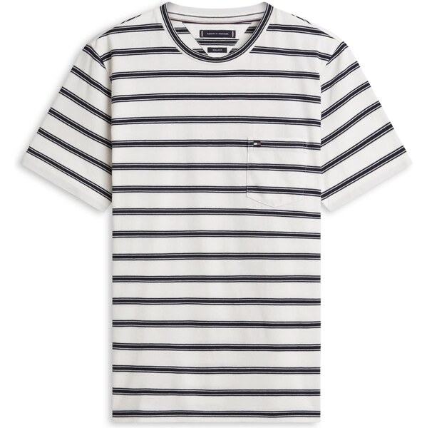 TOMMY HILFIGER Tričko ESS námornícka modrá / biela 66537700