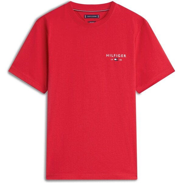 TOMMY HILFIGER Tričko BRAND LOVE červená 66537683