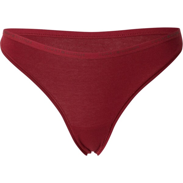 Tommy Hilfiger Underwear Tangá tmavočervená 66537863