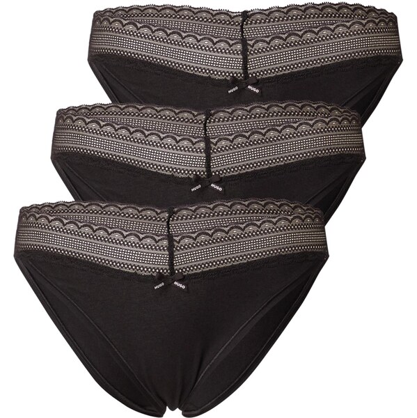 HUGO Nohavičky čierna 66537860