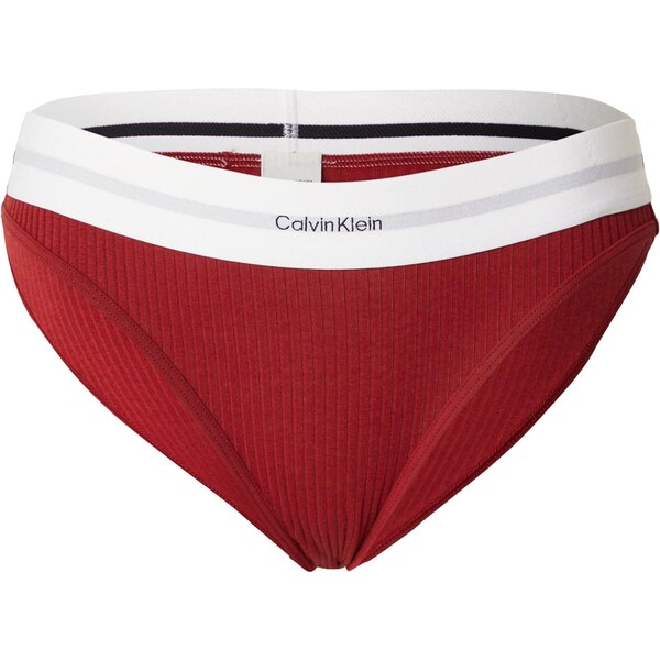 Calvin Klein Underwear Nohavičky červená / biela 66537835