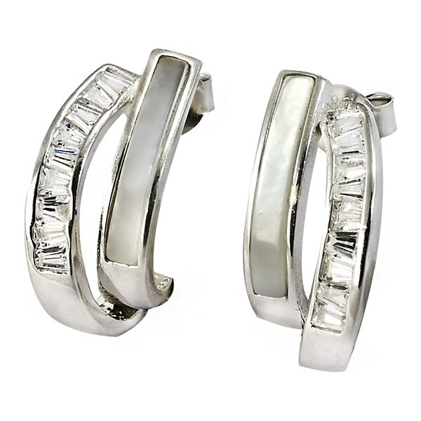 Strieborné náušnice Glare 944 66552241