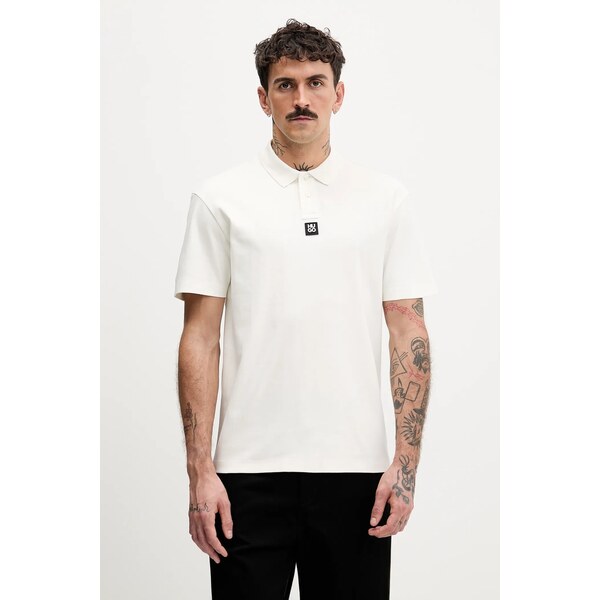 Bavlnené polo tričko HUGO Deabono_D 66570024
