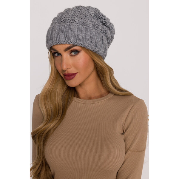 MOE Dámska pletená čiapka | šedá M897 66553539