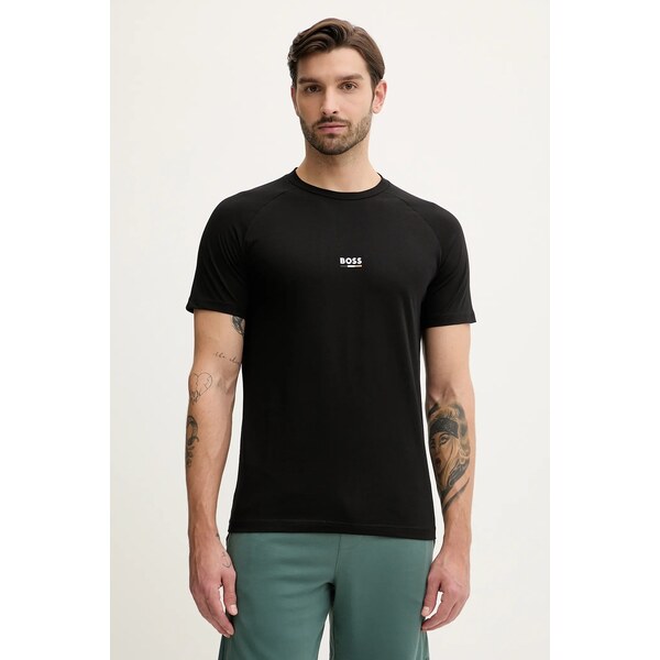 Bavlnené tričko BOSS T-Shirt RN Slim Fit 47399856