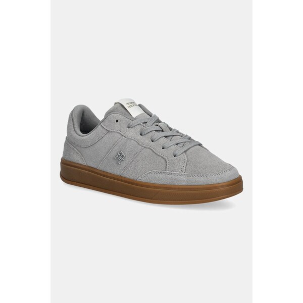 Semišové tenisky Tommy Hilfiger TH HERITAGE COURT SNEAKER SUEDE 66555147