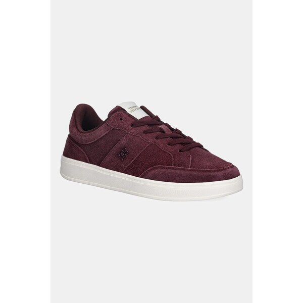 Semišové tenisky Tommy Hilfiger TH HERITAGE COURT SNEAKER SUEDE 66555146