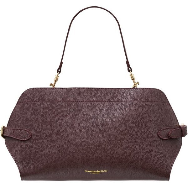 Glamorous by GLAM Dámská kožená kabelka vínová 66555337