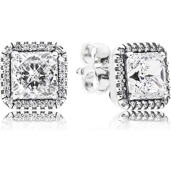 PANDORA náušnice Nadčasová elegancia 58185097