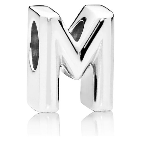 PANDORA prívesok Písmeno M 58185160
