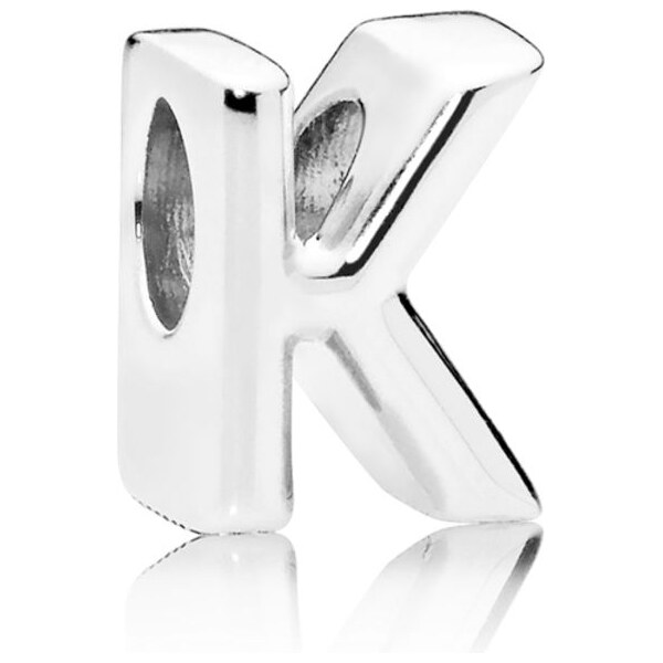 PANDORA prívesok Písmeno K 58185158