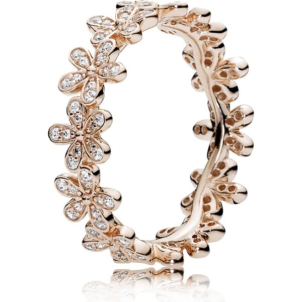 PANDORA prsteň Prúžok trblietavých sedmokrások 58185197