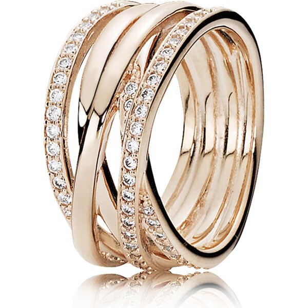 PANDORA prsteň Prepletený 58185198