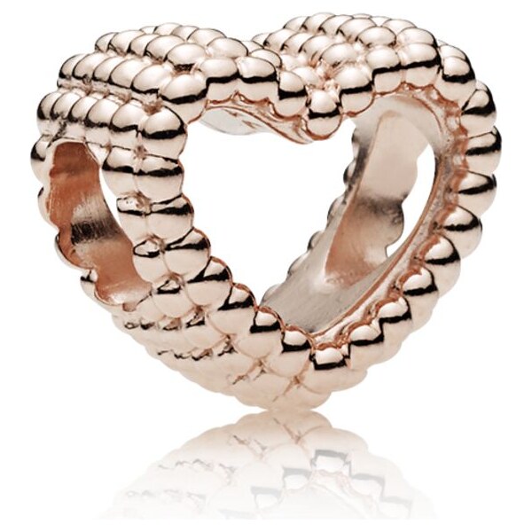 PANDORA prívesok Korálkové srdce 58185221